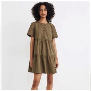 Madewell Tiered Mini Dress